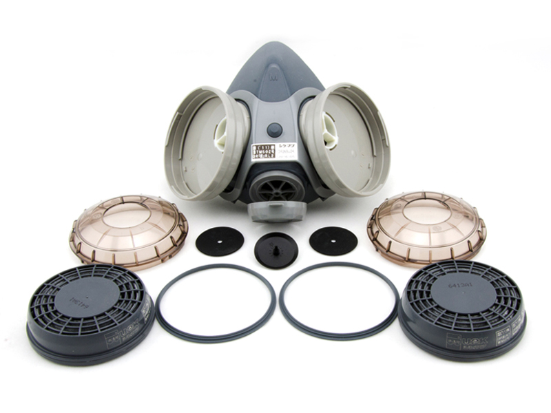 日本重松制作所DR28SU2K雙濾盒防粉塵面具面罩熔接石材打磨船廠(圖5) 日本重松制作所DR28SU2K雙濾盒防粉塵面具面罩熔接石材打磨船廠(圖5)